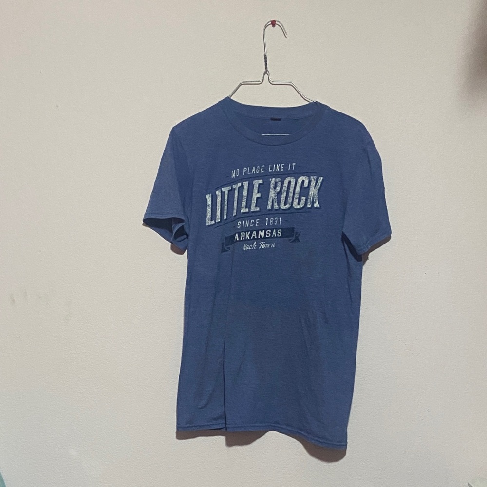 Anvil Blue Graphic Kids T-Shirt